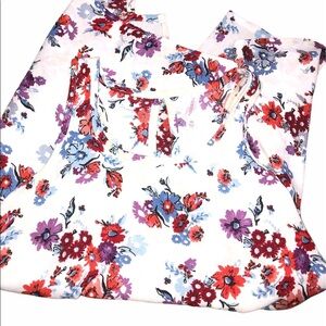Xhilaration size xsmall floral summer top